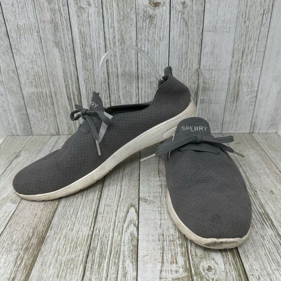 Sperry Top-Sider Womens Size 10M Rio Gray STS 80691 Slip On Casual Comfort Shoes - Picture 1 of 11